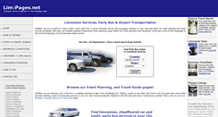 Desktop Screenshot of limopages.net
